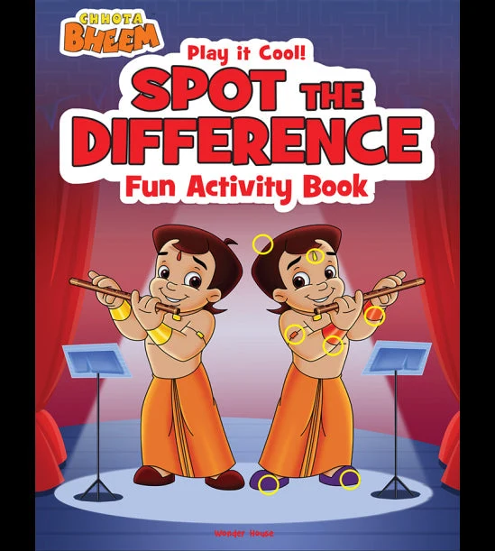 Chhota Bheem - Play It Cool! Spot The Difference : Fun Activity Book book cover