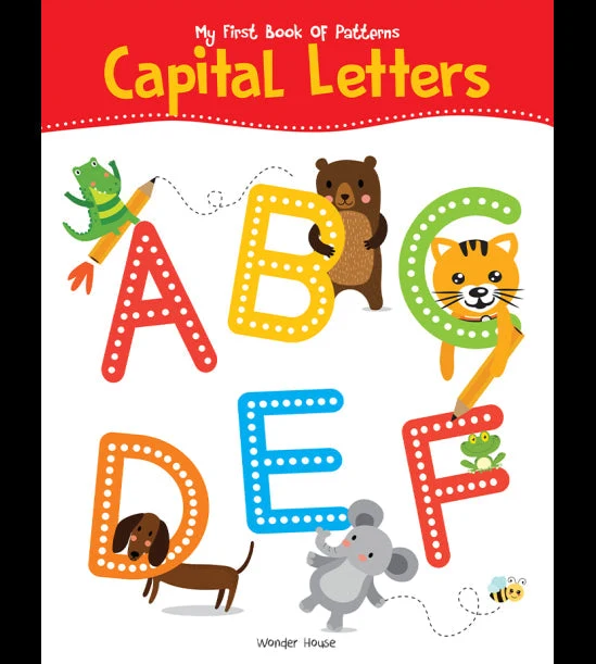 My First Book of Patterns Capital Letters: Write and Practice Patterns and Capti book cover