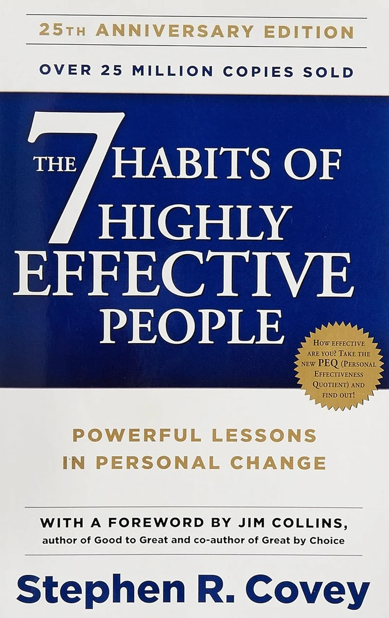 The 7 Habits of Highly Effective People by Stephen book cover