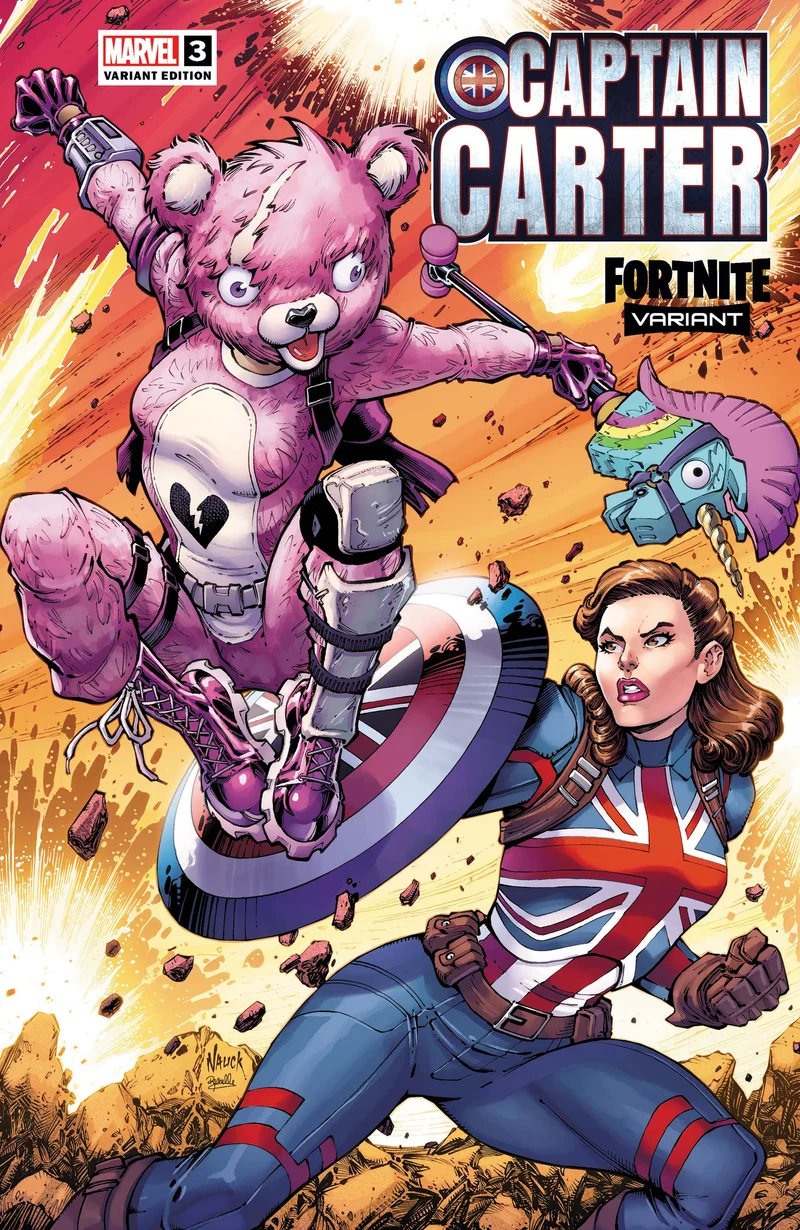 Captain Carter (2022) #3 (Variant) B17 book cover