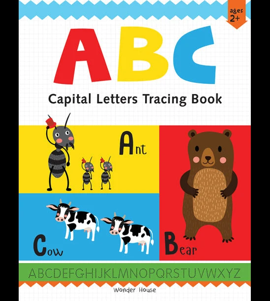 Preschool Activity Book: ABC - Capital Letters Tracing Book For Kids book cover