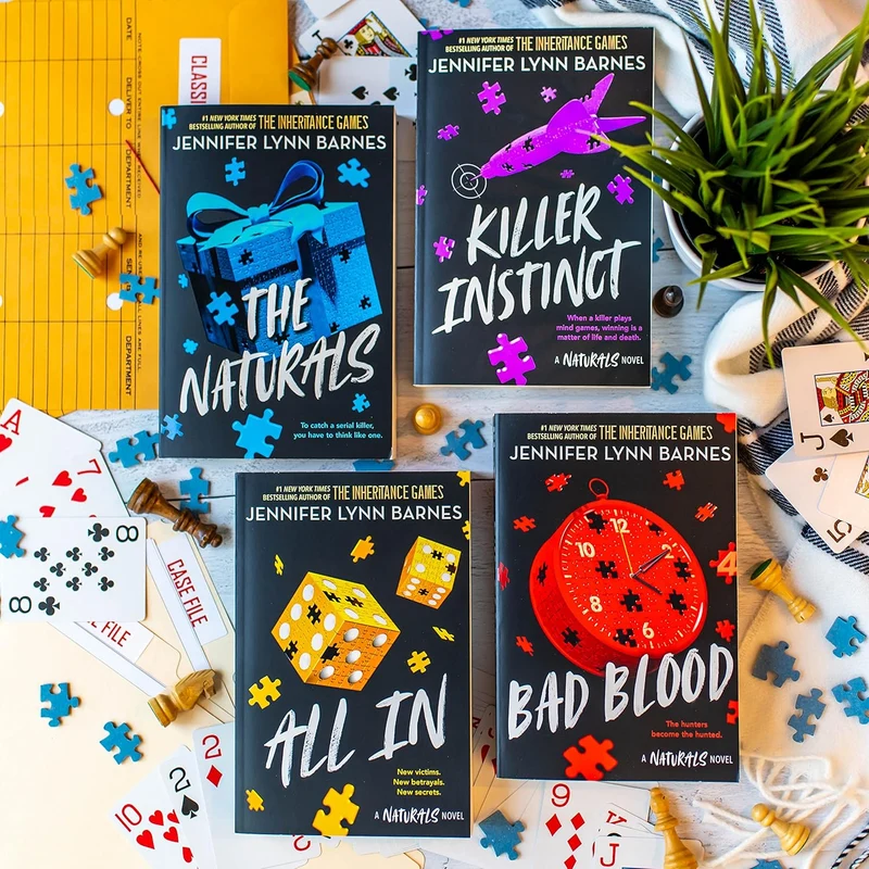 The Naturals 4 books Boxset by Jennifer Lynn book cover