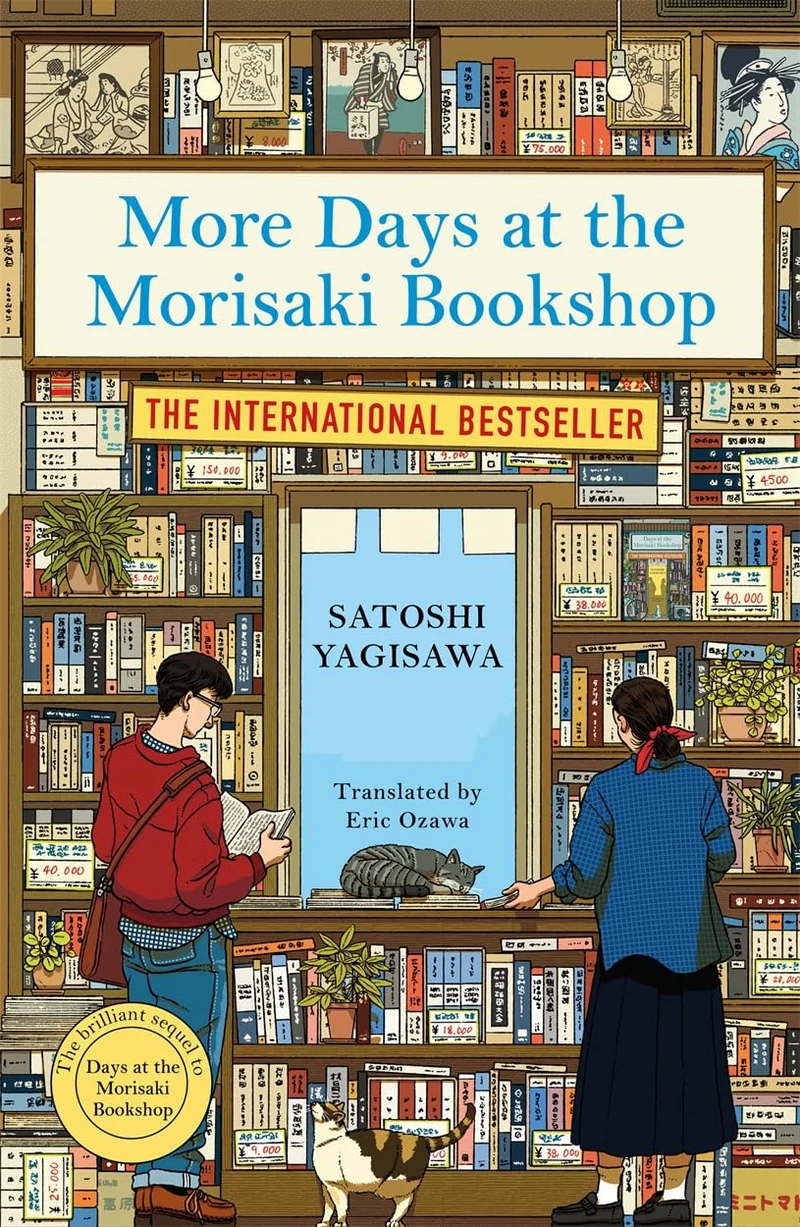 Satoshi Yagisawa’s More Days at the Morisaki Bookshop book cover