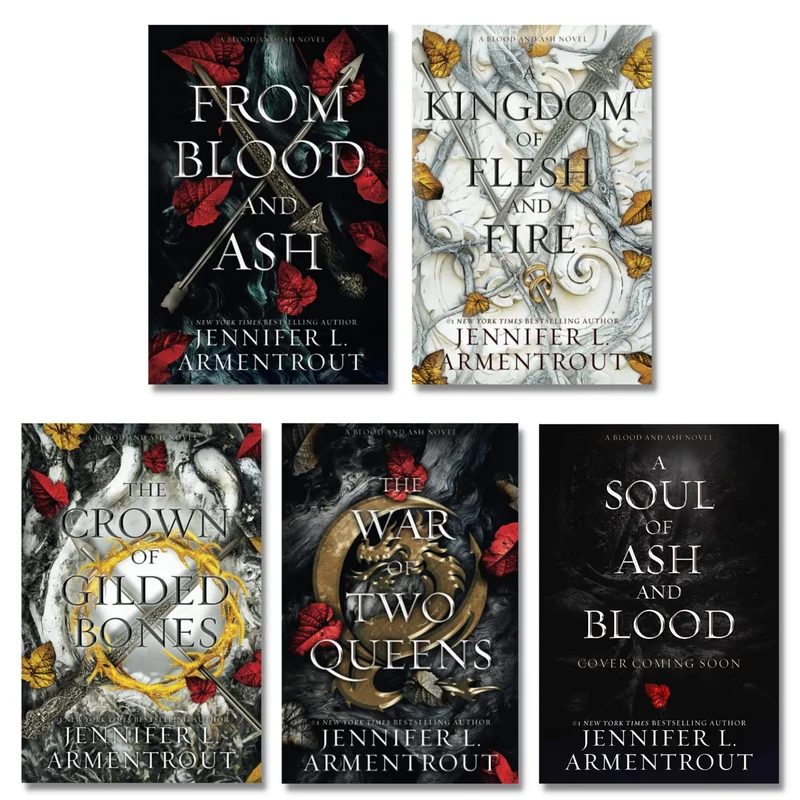 Combo Blood and Ash Complete Series 5 Book book cover