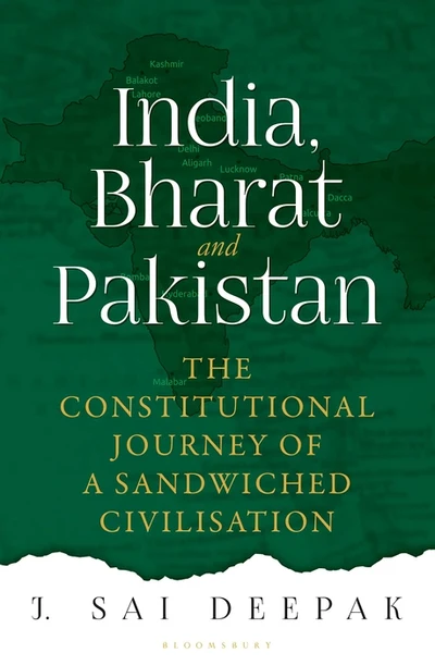 (HARDCOVER) India, Bharat and Pakistan : The Constitutional Journey of Sandwiche