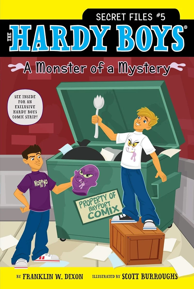 A Monster of a Mystery book cover