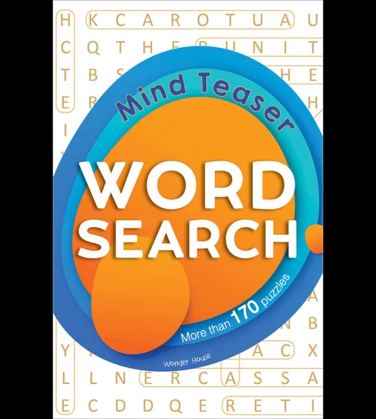Word Search - Mind Teaser: Classic Word Puzzles For Everyone book cover
