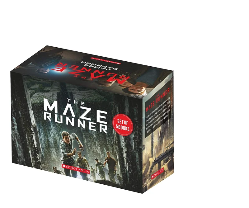 Maze Runner Box Set Of 5 Books Paperback book cover