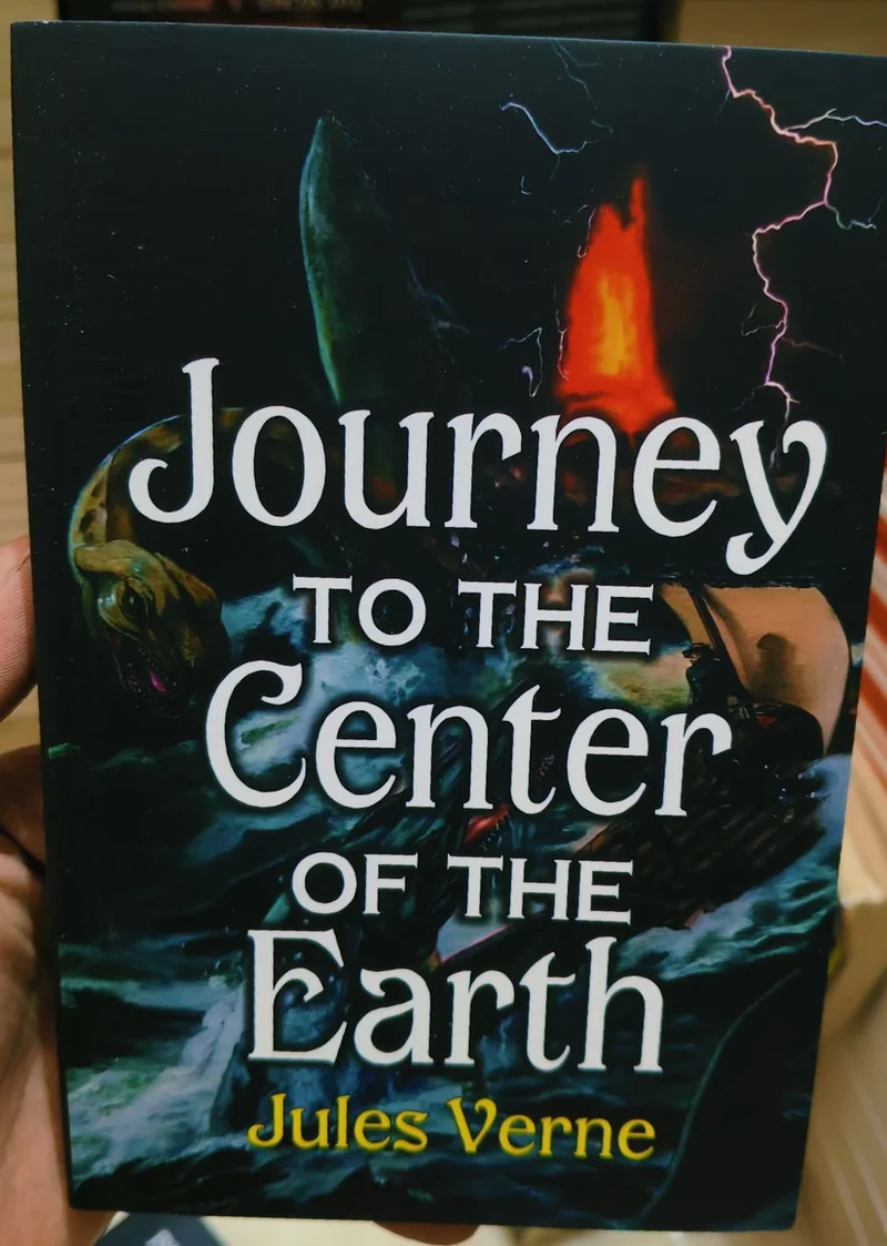 Journey To The Centre of The Earth book cover