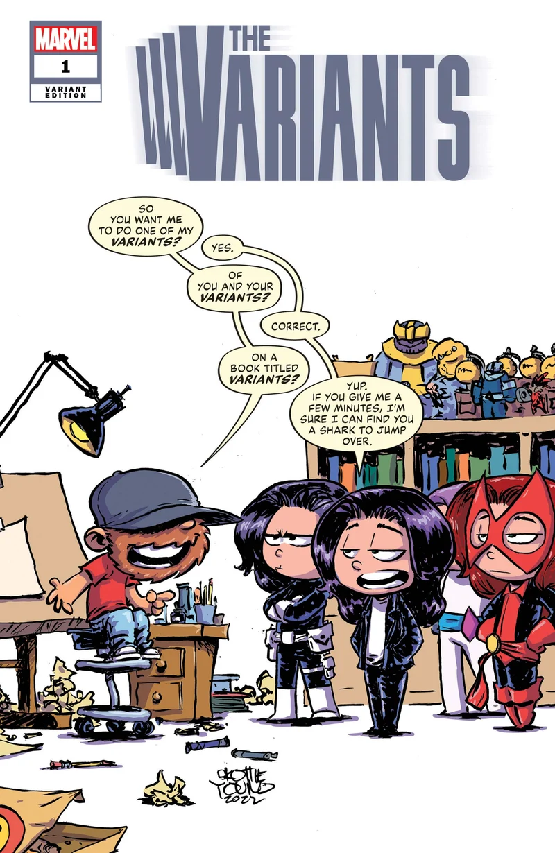 The Variants (2022) #1 (Variant) B15 book cover