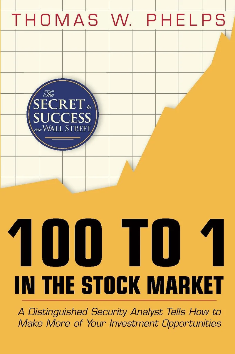 100 to 1 in the Stock Market by Thomas W. Phelps book cover