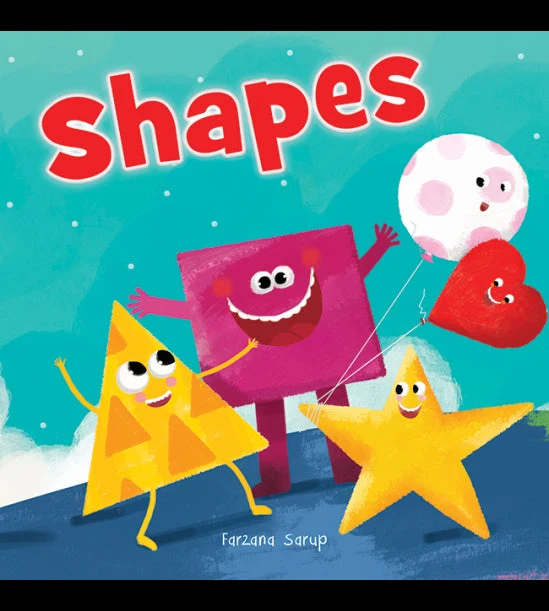 Shapes - Illustrated Book On Shapes book cover