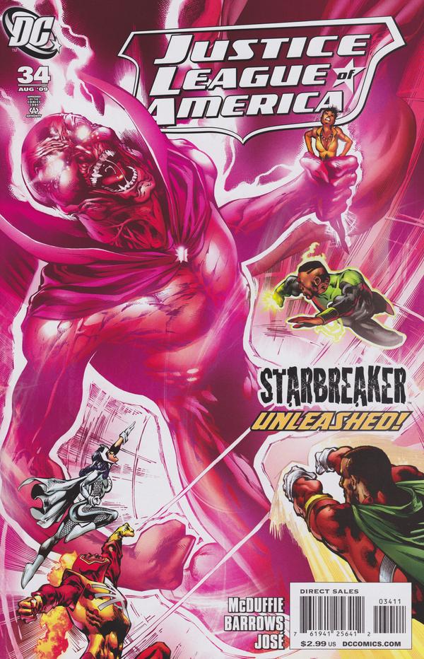 Justice League of America #34 B18 book cover