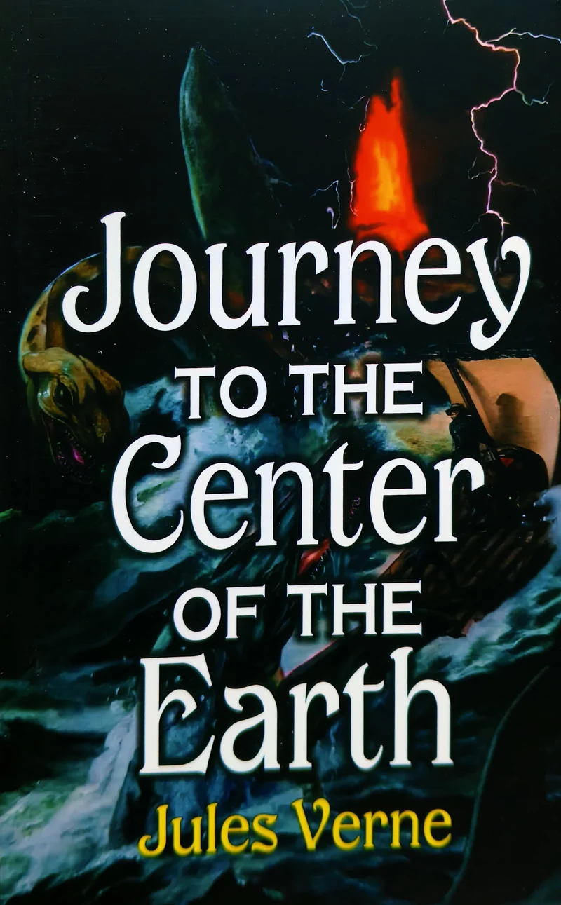 Journey To The Centre of The Earth by Jules Verne book cover