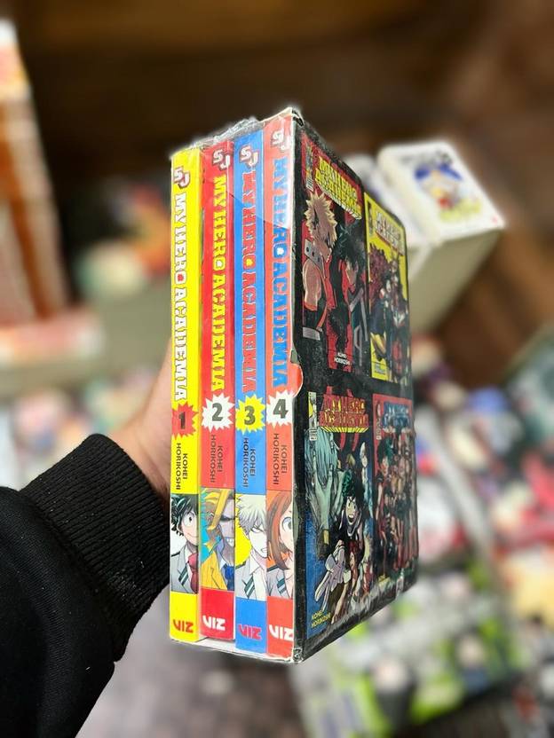 My Hero Academia Books Combo (Volume 1-4) book cover