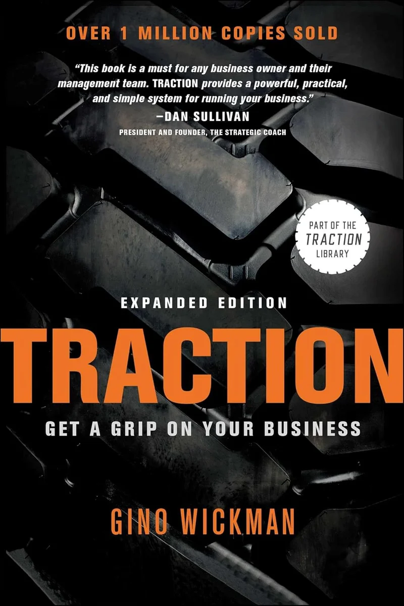 Traction: Get a Grip on Your Business by Gino Wickman book cover