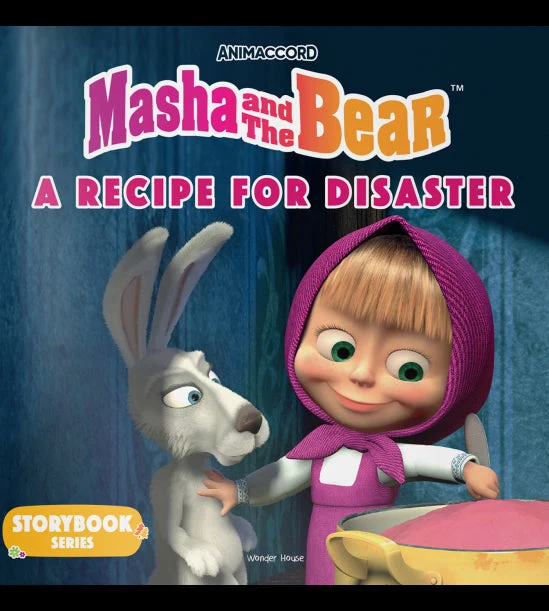 Masha and the Bear: A Recipe for Disaster (Story Book) book cover