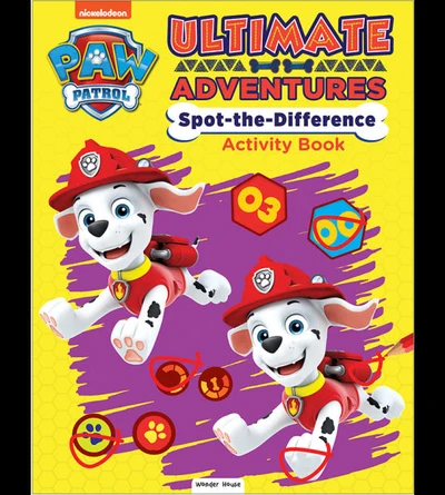 Paw Patrol Ultimate Adventures Spot the difference Activity book