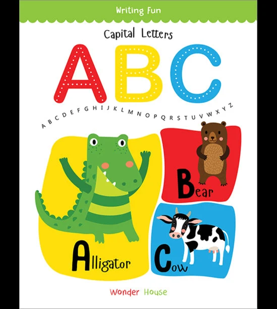 Capital Letters ABC: Write and practice Capital Letters A to Z book for kids (Wr book cover