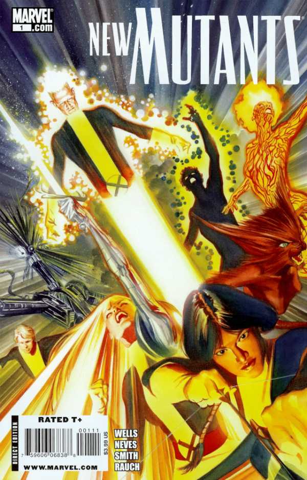 New Mutants #1 B16 book cover