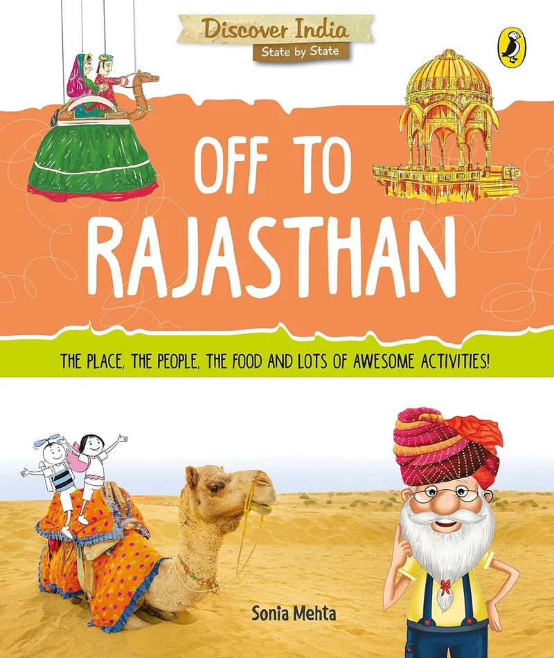 Discover India: Off to Rajasthan book cover