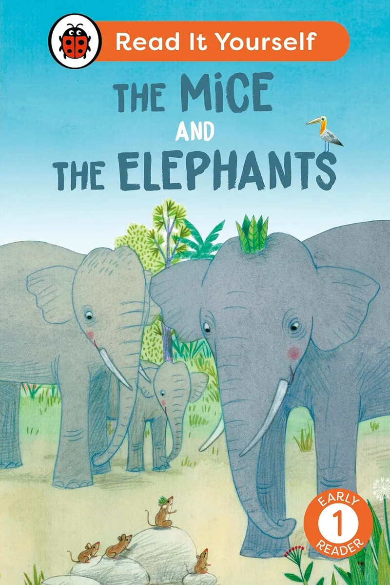 The Mice And The Elephants: Read It Yourself - Level 1 Early Reader book cover
