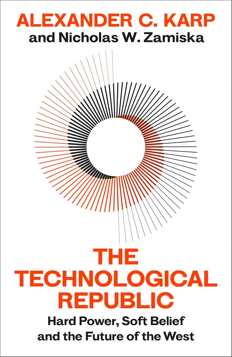 The Technological Republic by Alexander C. Karp book cover