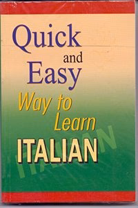 QUICJ AND EASY WAY TO LEARN ITALIAN book cover