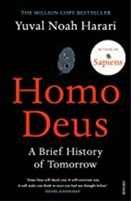 Homo Deus: A Brief History of Tomorrow by Yuval Noah Harari book cover