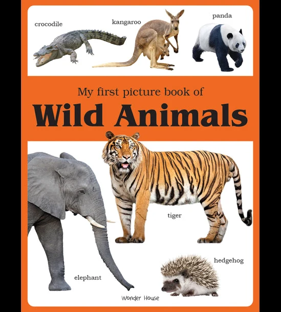 My first picture book of Wild Animals: Picture Books for Children book cover