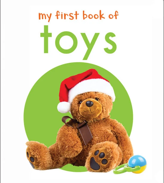 My First Book of Toys: First Board Book book cover
