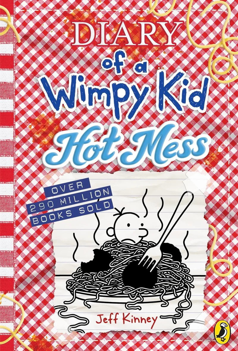 Diary of a Wimpy Kid: Hot Mess by Jeff Kinney book cover