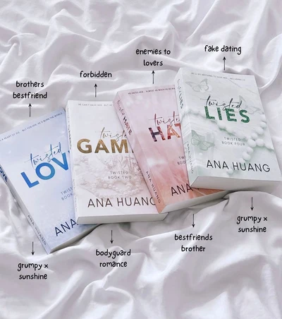 Twisted Series boxset 4 books Combo by Ana Huang